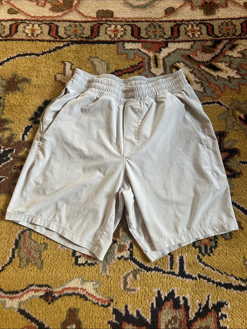 Lululemon Light Gray Men's Athletic Shorts